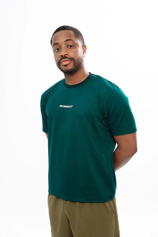 Daily Essentials Semi-Oversized Tee - Arabian Green
