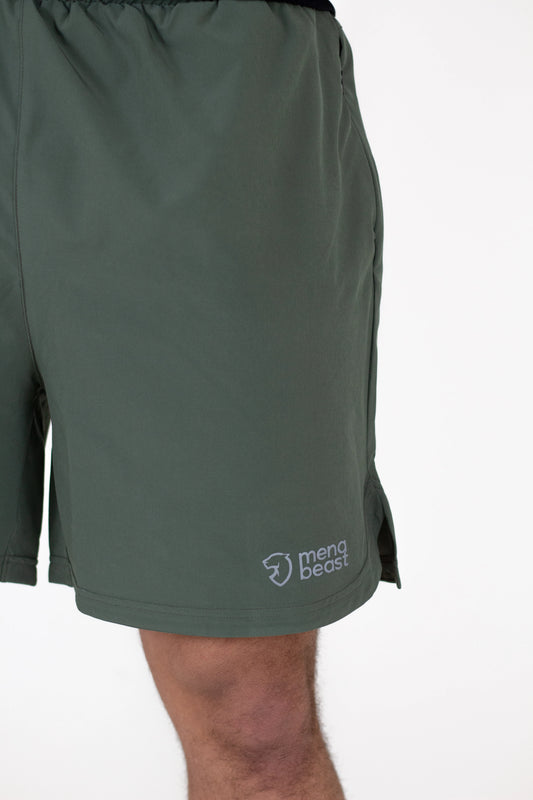 Perform Shorts - Olive Green