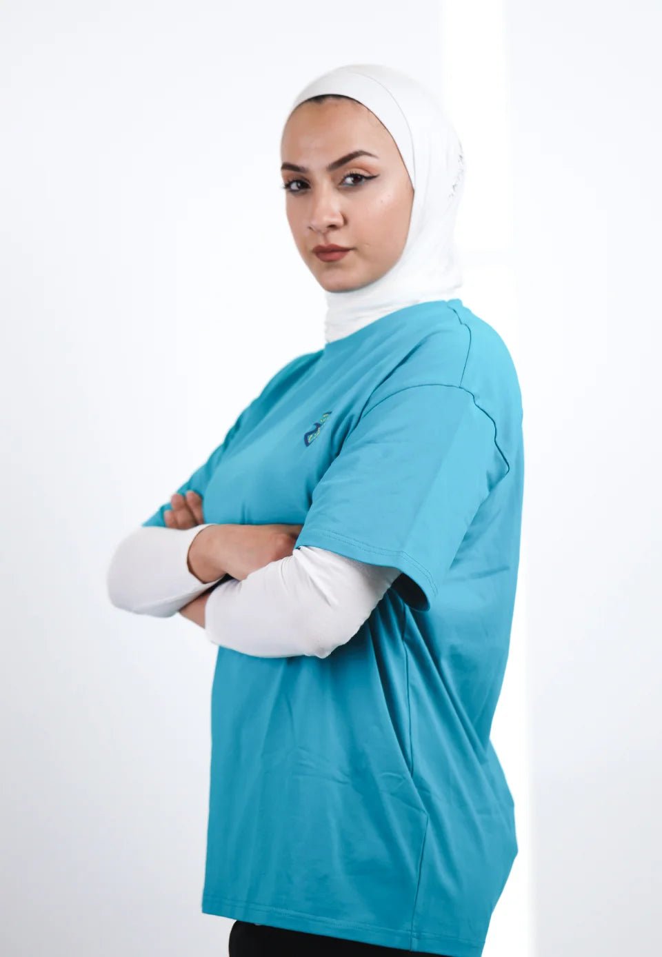 Oversized Tee - Turquoise - Menabeast