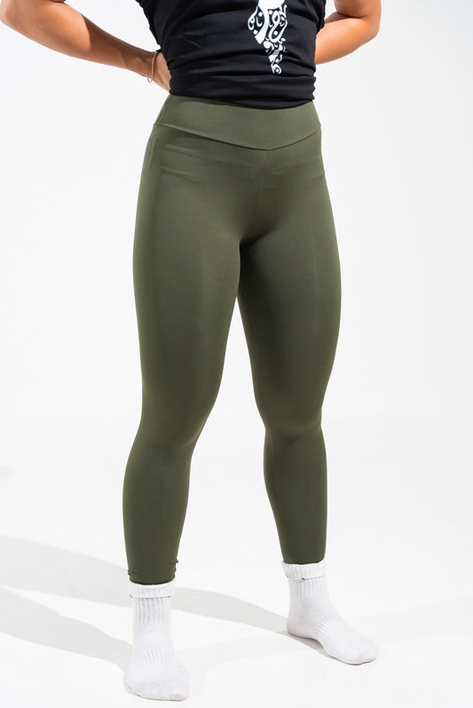 Dawn Leggings - Moss Green
