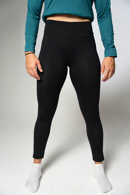 Everyday High Waisted Leggings - Black