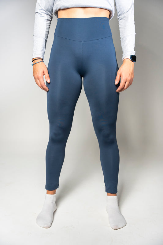 Everyday High Waisted Leggings - Indigo