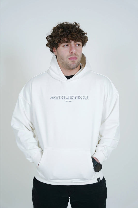 Athletics Outlined Hoodie - Off-White