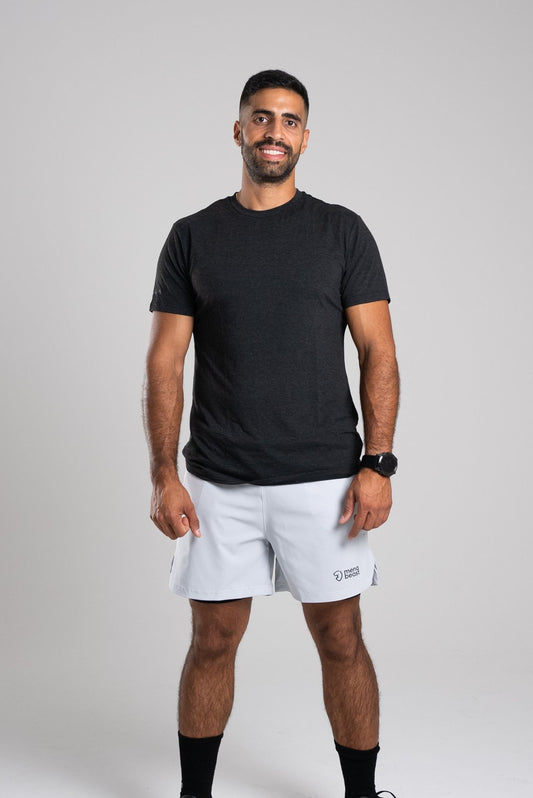 Perform Shorts - Ghost White