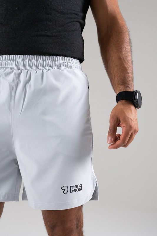 Perform Shorts - Ghost White