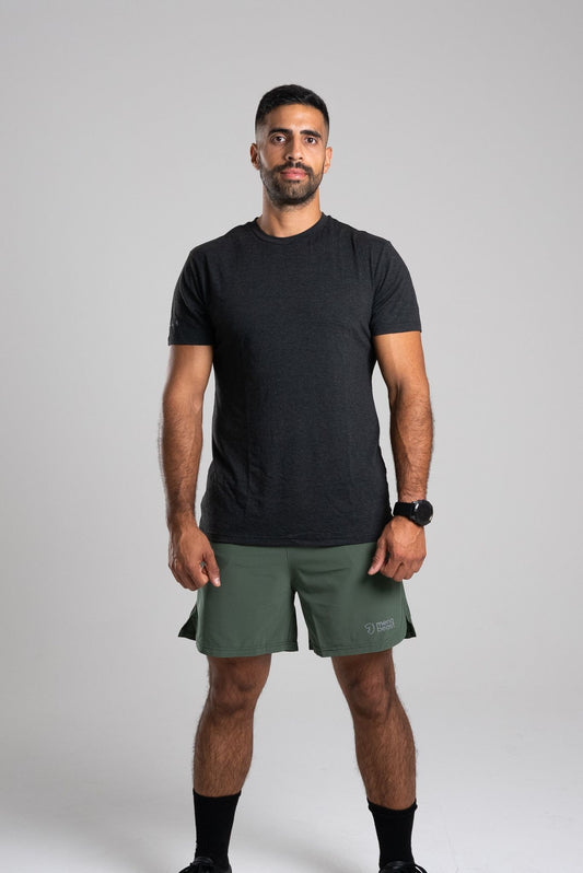 Perform Shorts - Olive Green