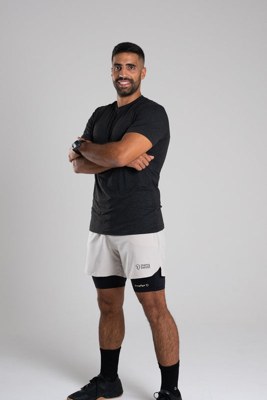 Perform Shorts - Light Beige