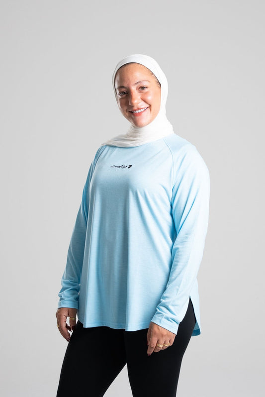 Flow Long Sleeve - Baby Blue