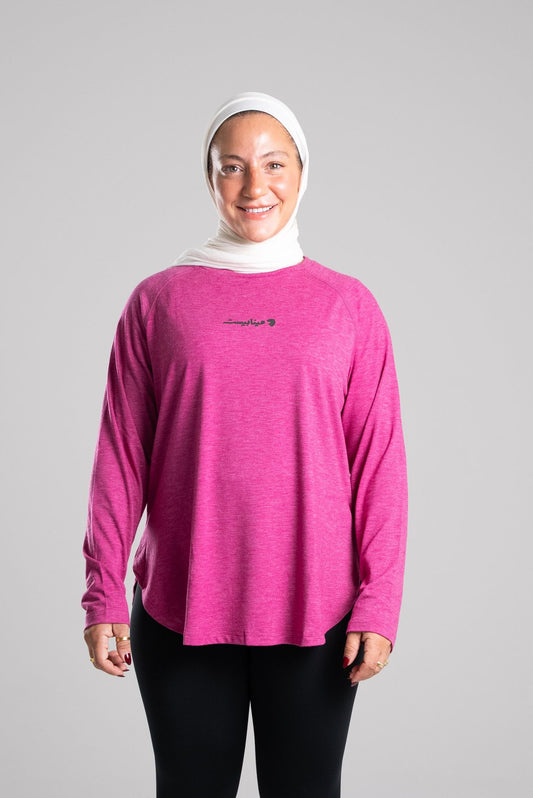 Flow Long Sleeve - Berry