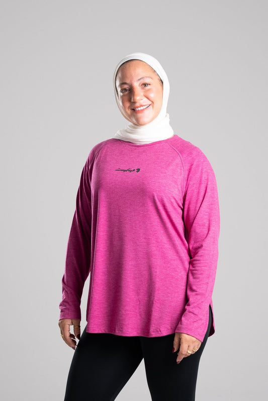 Flow Long Sleeve - Berry