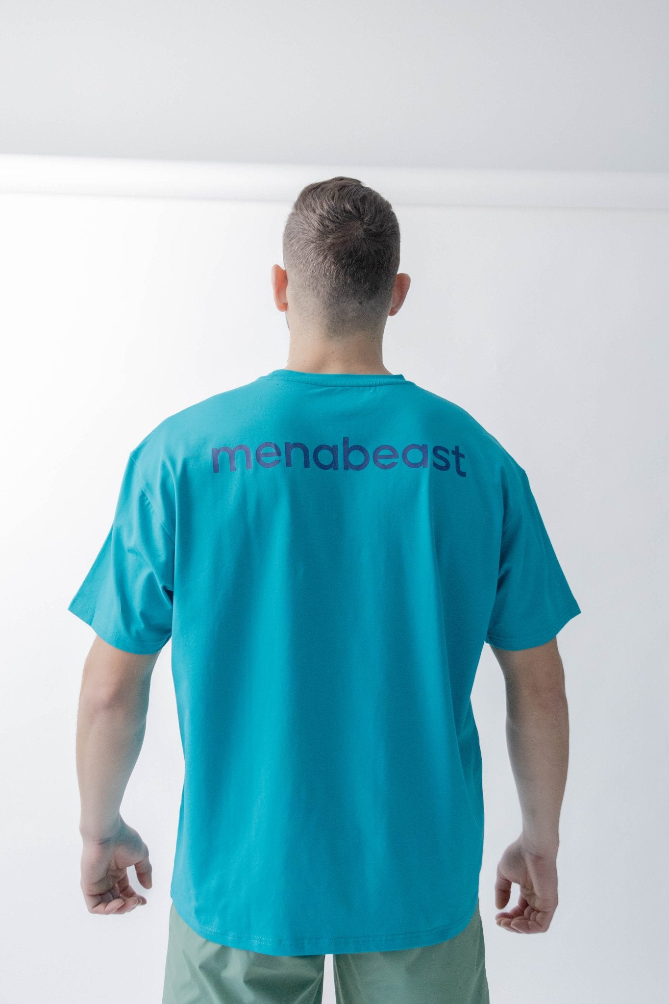 Oversized Tee - Turquoise - Menabeast