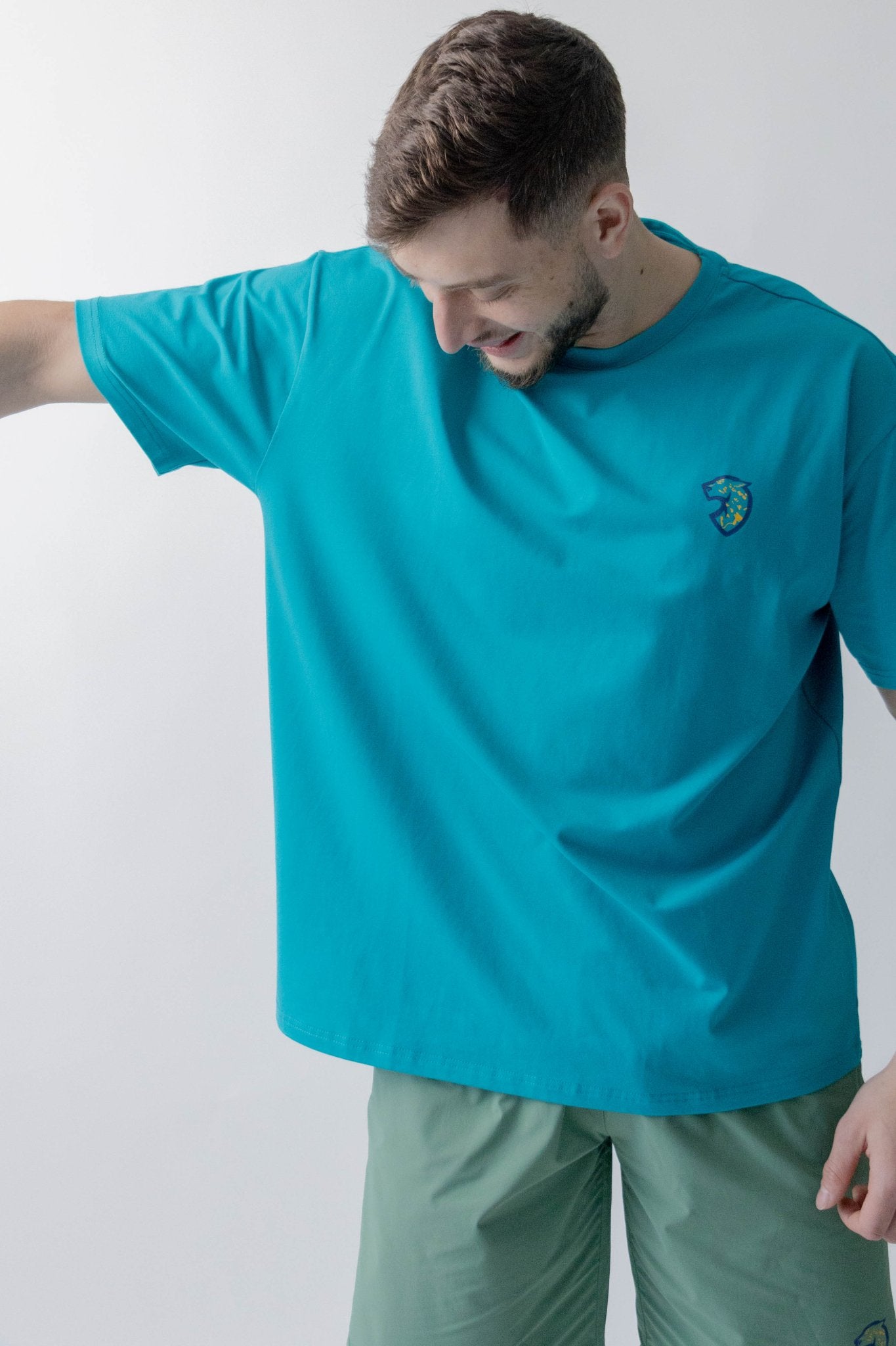 Oversized Tee - Turquoise - Menabeast