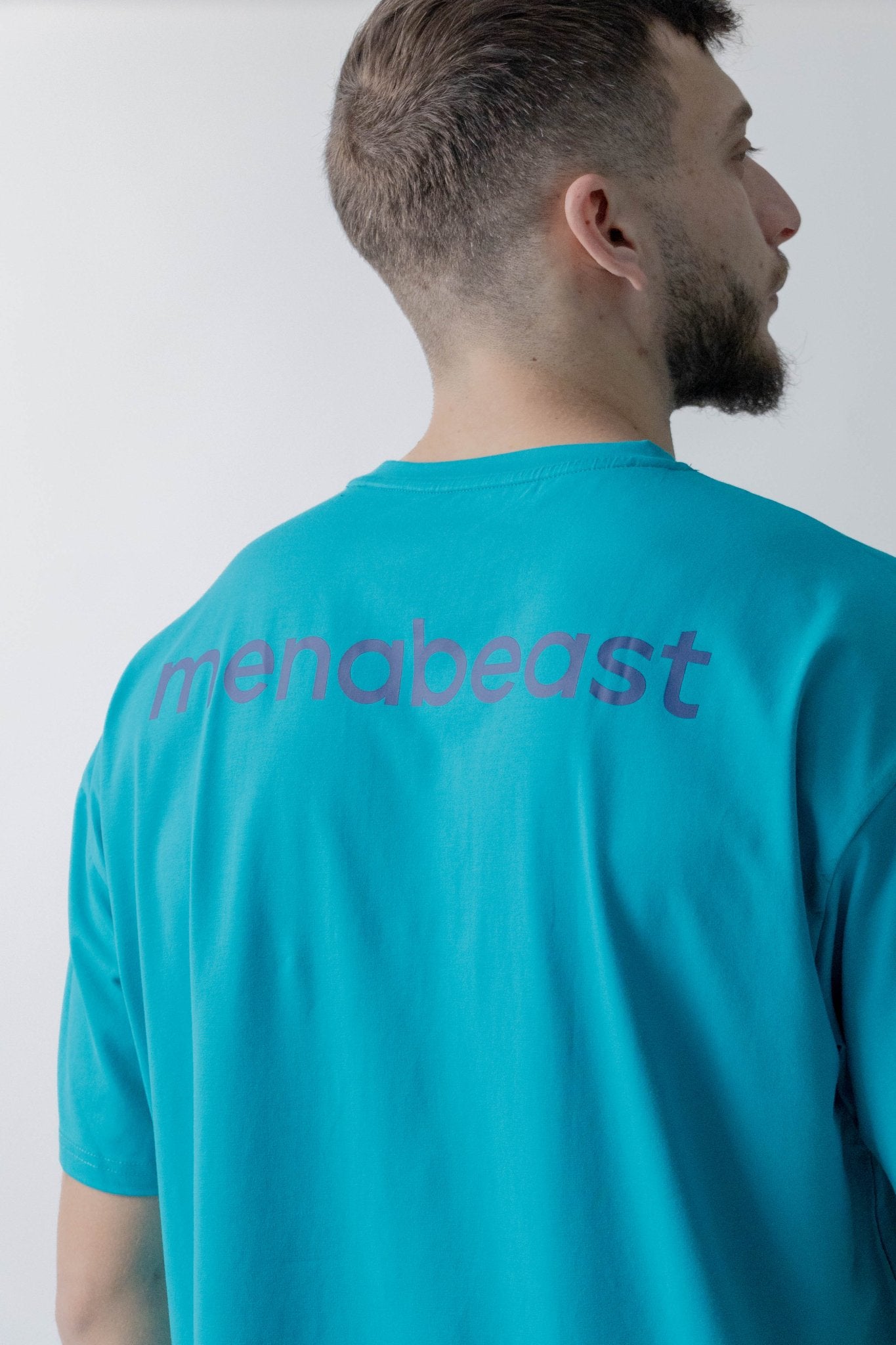 Oversized Tee - Turquoise - Menabeast