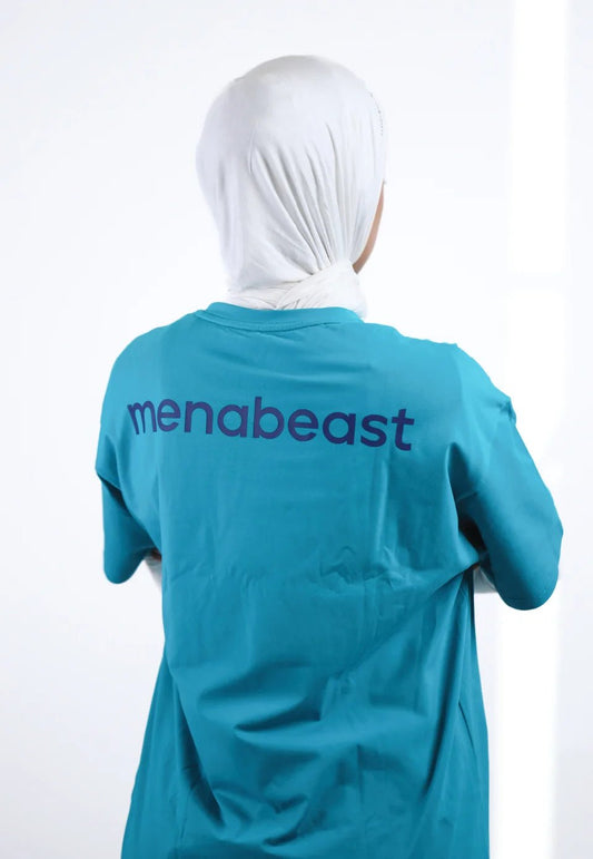 Oversized Tee - Turquoise - Menabeast