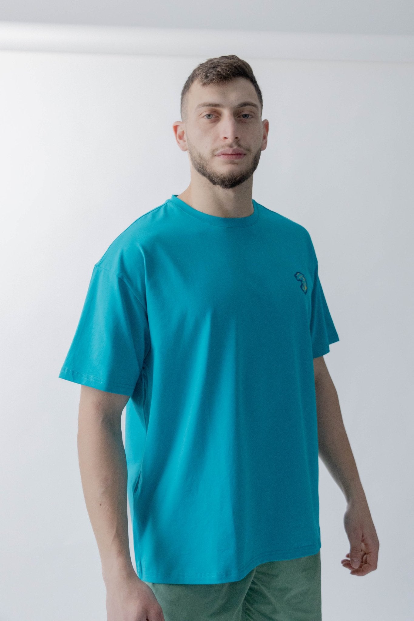 Oversized Tee - Turquoise - Menabeast