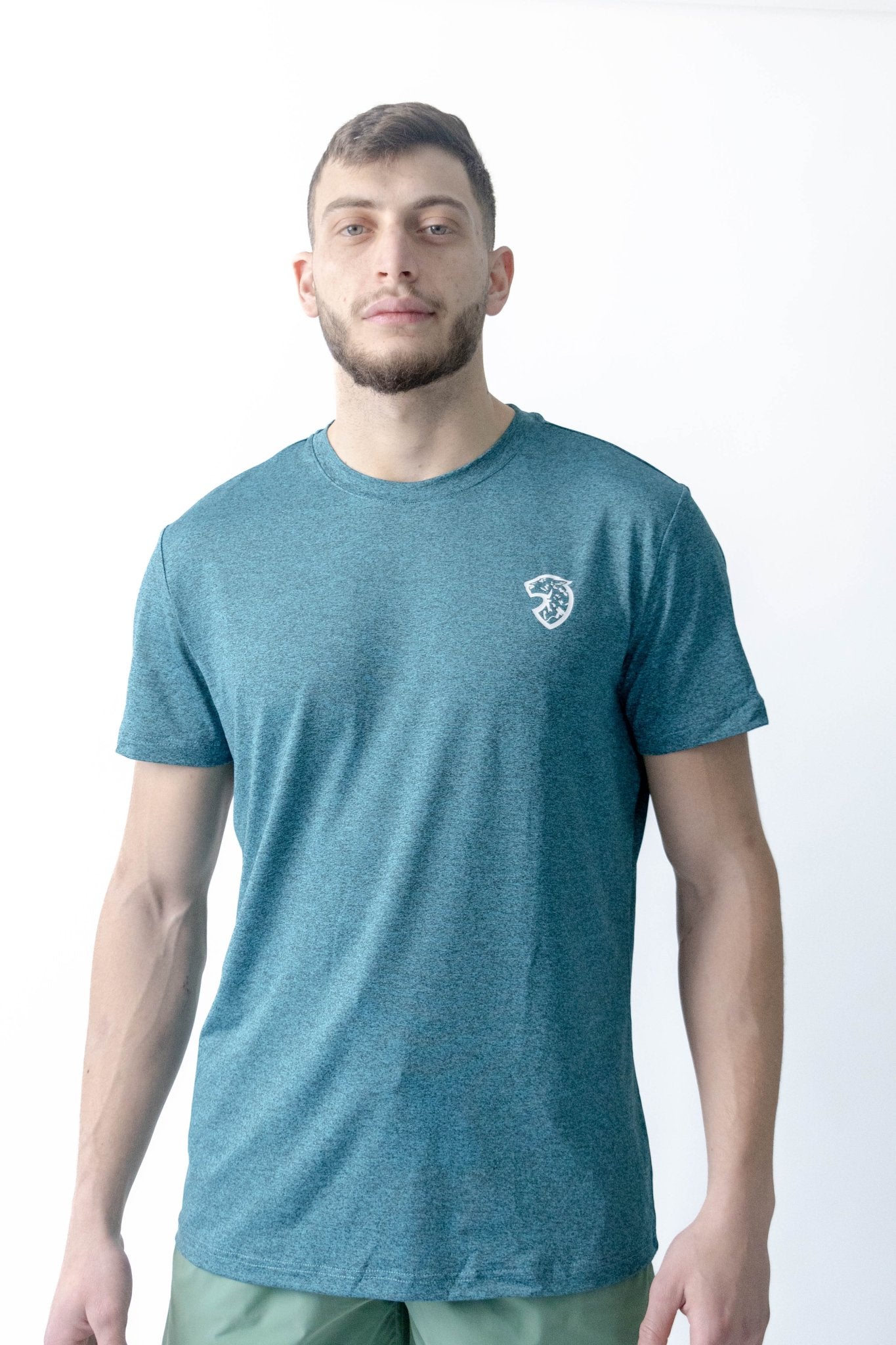 Active Beast T-shirt - Dimmed Teal - Menabeast