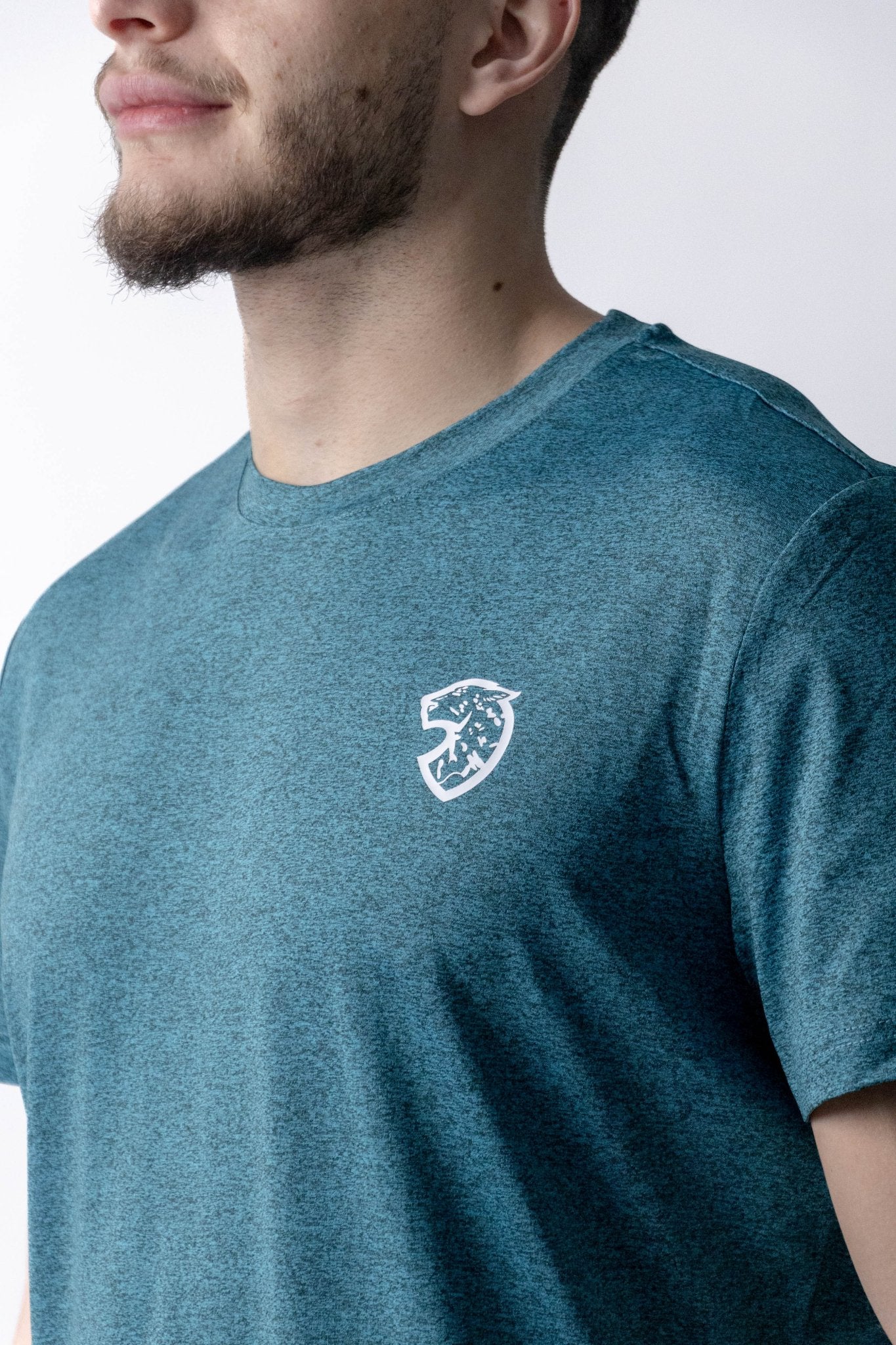 Active Beast T-shirt - Dimmed Teal - Menabeast